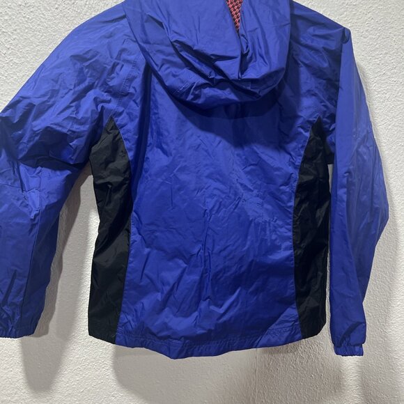 Columbia Windbreaker Sports Wear Jacket Size 10/12 Girls Blue - Picture 8 of 16